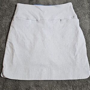 S.C. & CO Women’s SportsWear Skort Skirt Gray Blue Pull On Size S